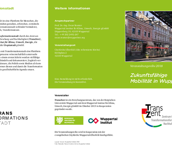 Transformationstandem 2018 Flyer